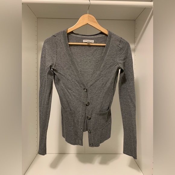 Aeropostale cardigan in grey - Size S - Picture 1 of 4